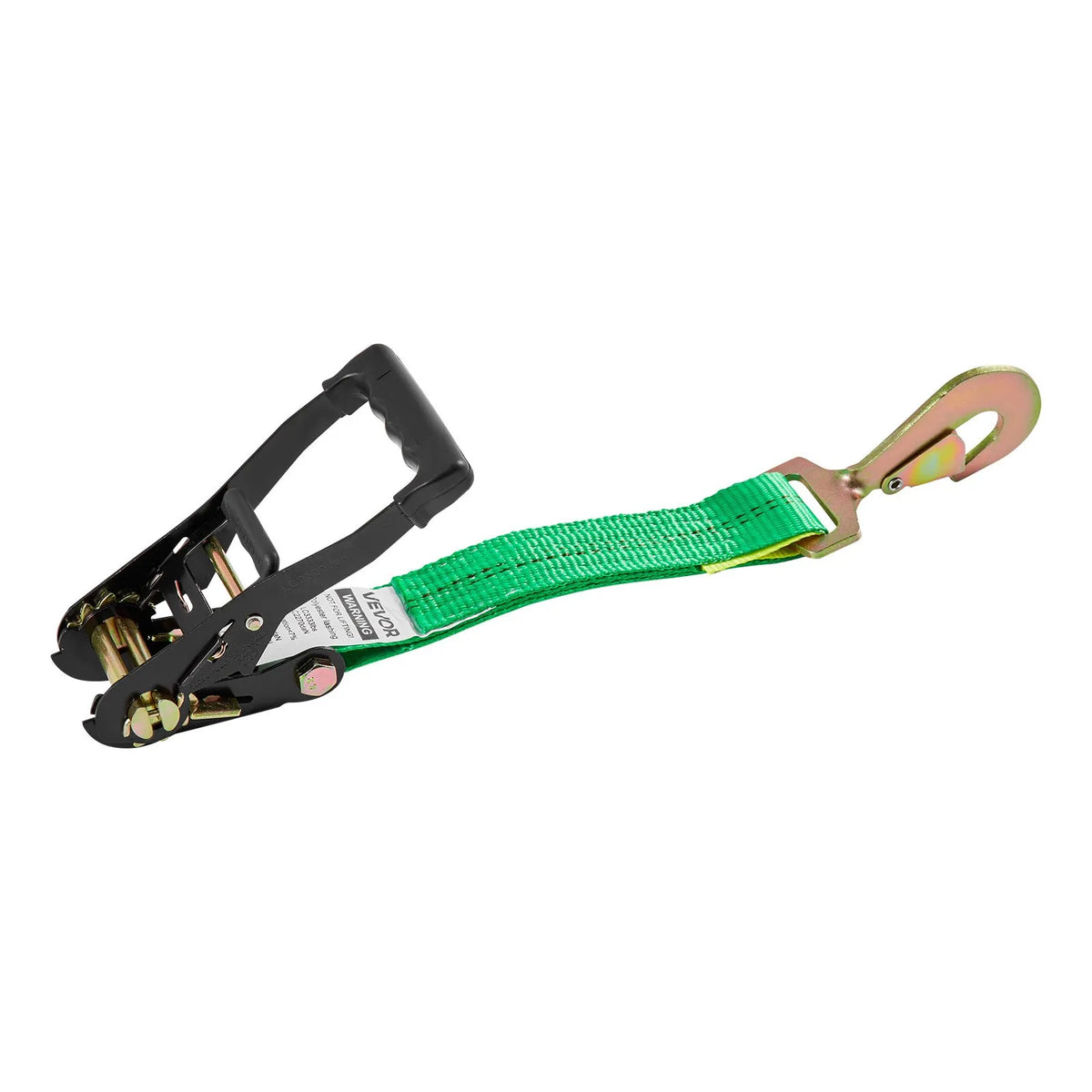 VEVOR Wheel Chock Mounting Kit, Axle Type Trailer Tie-Down Straps, Vehicle Securing System with Spring Hooks, Working Load 1512 kg, Breaking Strength 4540 kg, Suitable for ATV, UTV and Trailers