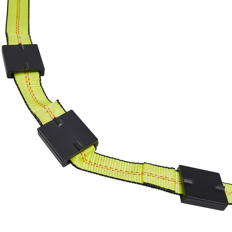 VEVOR riteņa balsta tipa nostiprināšanas komplekts, platformas tipa piekabes nostiprināšanas siksnas ar J veida āķiem, pārrāvuma slodze 4540 kg, darba slodze 1512 kg, piemērots SUV, kravas automobiļiem un piekabēm