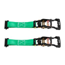 VEVOR riteņa fiksācijas un nostiprināšanas komplekts, balsta tipa piekabes nostiprināšanas siksnas ar sprādzi, pārrāvuma slodze 1986,7 kg, darba slodze 662 kg, piemērots motocikliem, ATV, UTV un piekabēm