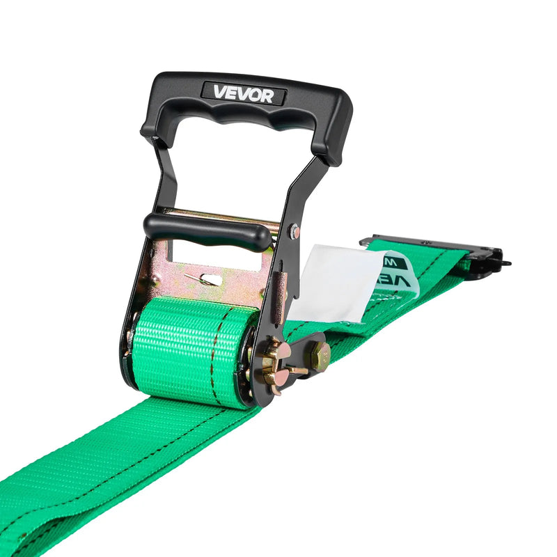 VEVOR riteņa balsta tipa nostiprināšanas komplekts, piekabes nostiprināšanas siksnas ar sprādzi un E tipa āķiem, pārrāvuma slodze 1986,7 kg, darba slodze 662 kg, piemērots motocikliem, ATV un UTV transportlīdzekļiem