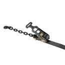 VEVOR riteņa fiksācijas un nostiprināšanas komplekts, riepas tipa vilkšanas ratiņu siksnas ar pastiprinātu āķi, pārrāvuma slodze 4540 kg, darba slodze 1512 kg, piemērots motocikliem, ATV, SUV un piekabēm