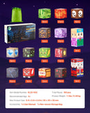 VEVOR magnētisko kluču komplekts, 100 gab., “Tumšās pils” tēma, magnētiskie būvkubi bērniem; STEM Montessori sensorā rotaļlieta bērniem no 3 gadu vecuma