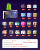 VEVOR magnētisko kluču komplekts, 100 gab., “Kapsētas zombiju” tēma, magnētiskie būvkubi bērniem; STEM Montessori sensorā rotaļlieta bērniem no 3 gadu vecuma