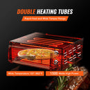 VEVOR Elektriska Picas Cepeškrāsns, 30,48 cm, 1500W, Regulējama Temperatūra, 0-120 minūšu Taimeris