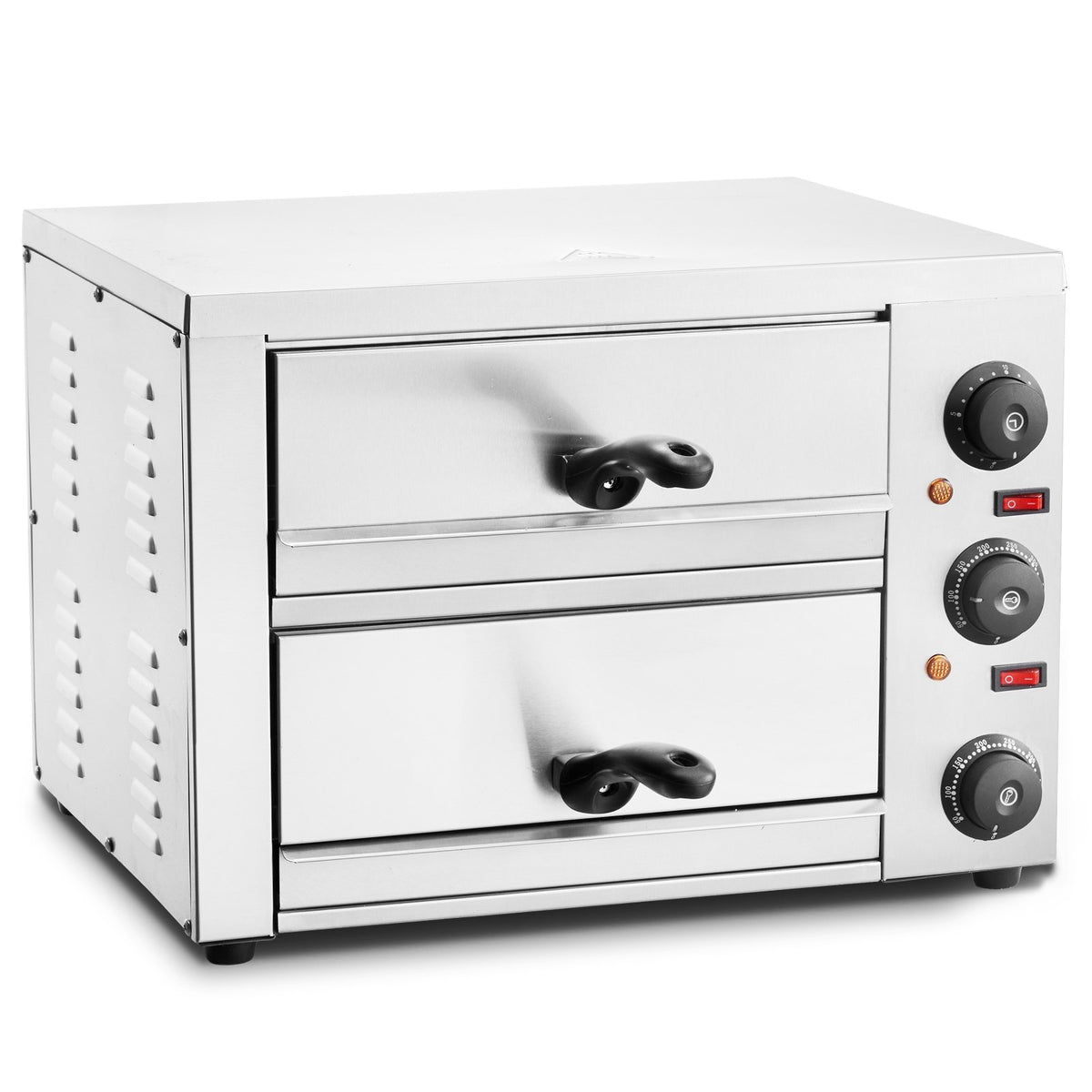 VEVOR elektriline pitsaahi 30 cm reguleeritava temperatuuri ja 120 min taimeriga, lauamudel