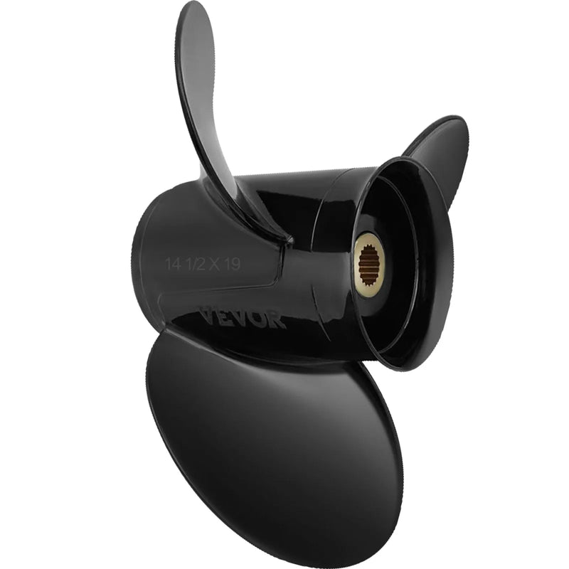 Alumīnija propellers 3 lāpstiņas, 36,8 × 48,3 cm, 19 zobi, RH, saderīgs ar Volvo Penta SX