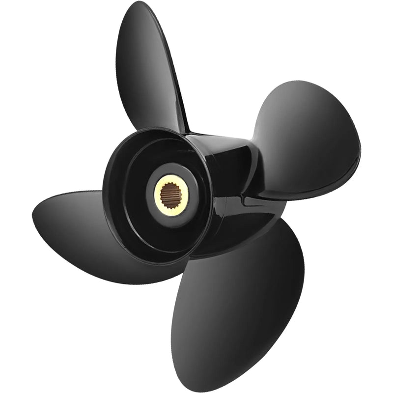 Alumīnija propellers 4 lāpstiņas, 36,2 × 48,3 cm, 19 zobi, RH, saderīgs ar Volvo Penta SX