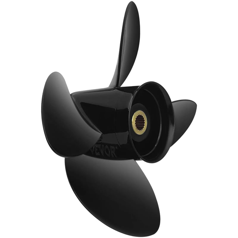 Alumīnija propellers 4 lāpstiņas, 36,2 × 48,3 cm, 19 zobi, RH, saderīgs ar Volvo Penta SX