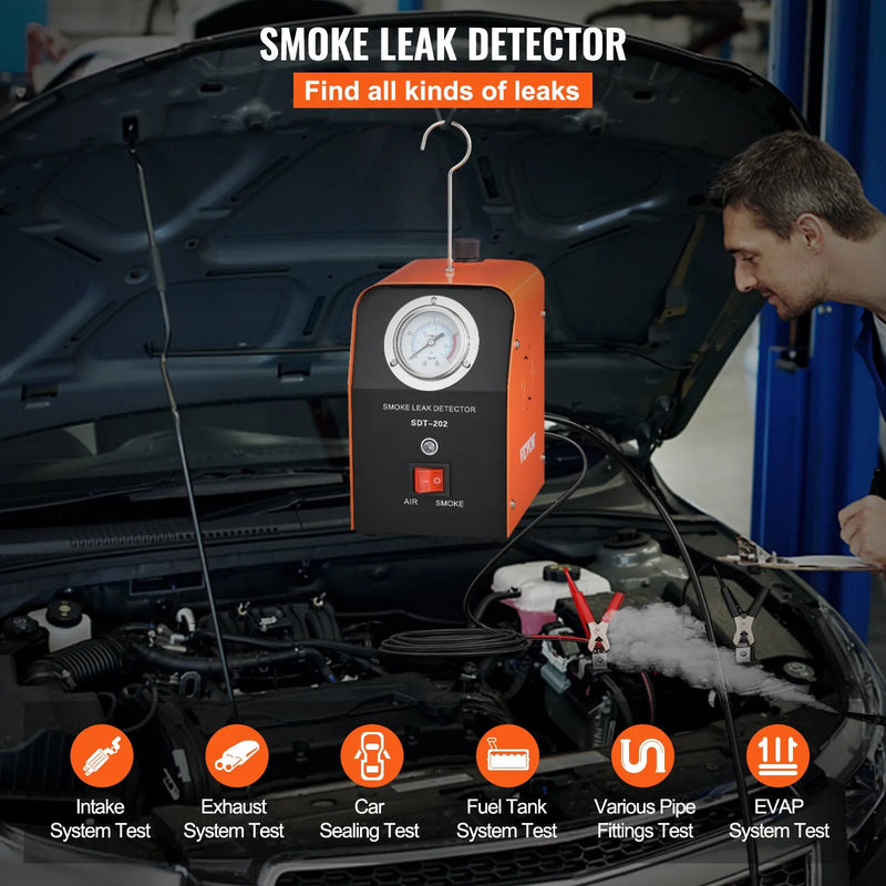 Automobiļu dūmu testers EVAP degvielas un cauruļu sistēmu noplūžu noteikšanai