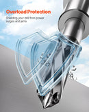 VEVOR magnētiskā urbjmašīna, 1300 W motors, Ø 40 mm urbuma diametrs, 12 500 N magnētiskā saķere, 810 apgr./min tukšgaitas ātrums, elektriskā magnētiskā urbjmašīna metālam, rūpniecībai un mājsaimniecībai