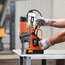 VEVOR magnētiskā urbjmašīna, 1300 W motors, Ø 40 mm urbuma diametrs, 12 500 N magnētiskā saķere, 810 apgr./min tukšgaitas ātrums, elektriskā magnētiskā urbjmašīna metālam, rūpniecībai un mājsaimniecībai