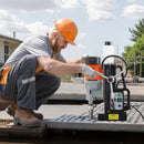 VEVOR magnētiskā urbjmašīna, 1500 W, 60 mm urbuma diametrs, 13 000 N jaudīga magnētiskā urbjmašīna, 0–600 apgr./min regulējams ātrums, Morse konuss, M3–M16 vītņošana, metāla virsmām, rūpniecībai un mājas darbiem