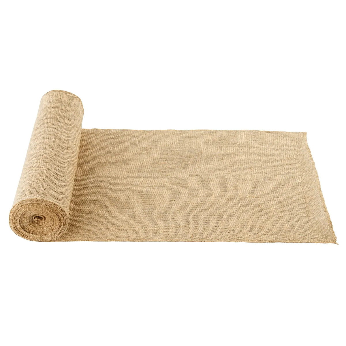 VEVOR džutas auduma rullis, 35,6 cm x 9,14 m un 50 x 50 augsta blīvuma plats dabīgās džutas auduma rullis, džutas audums koku aptīšanai, dekorēšanai, rokdarbiem, kāzām, dārzkopībai, augu un koku ziemas aizsardzībai - ZEMLETES.LV