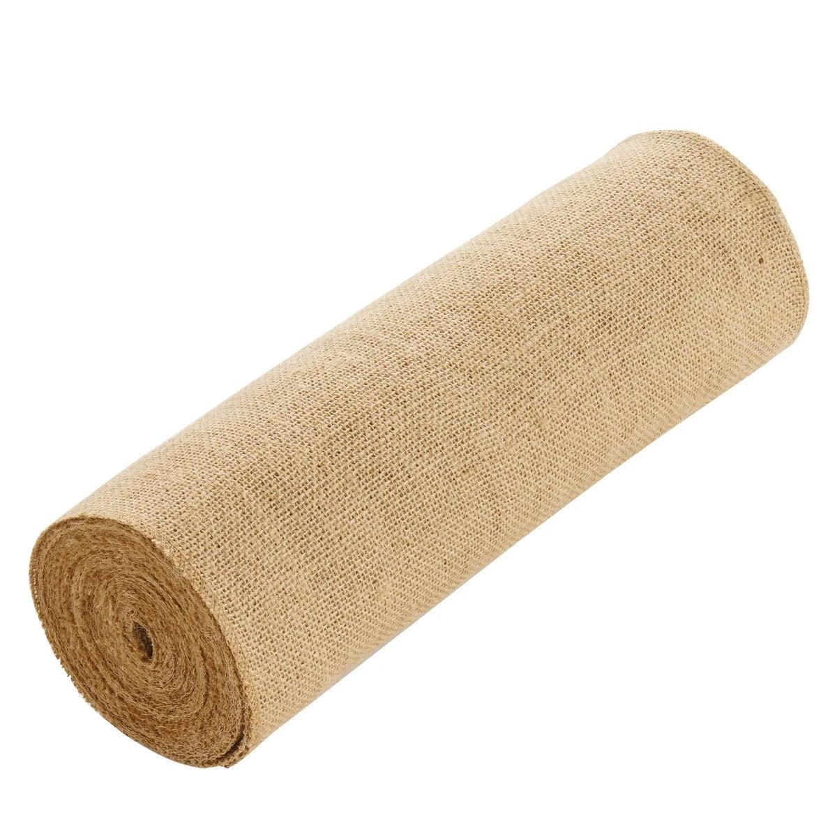 VEVOR džutas auduma rullis, 35,6 cm x 9,14 m un 50 x 50 augsta blīvuma plats dabīgās džutas auduma rullis, džutas audums koku aptīšanai, dekorēšanai, rokdarbiem, kāzām, dārzkopībai, augu un koku ziemas aizsardzībai - ZEMLETES.LV
