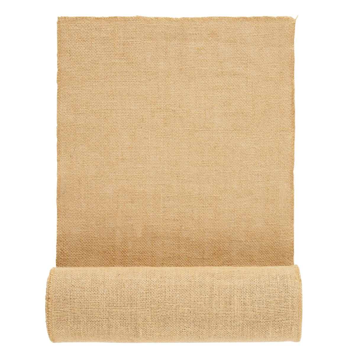 VEVOR džutas auduma rullis, 35,6 cm x 9,14 m un 50 x 50 augsta blīvuma plats dabīgās džutas auduma rullis, džutas audums koku aptīšanai, dekorēšanai, rokdarbiem, kāzām, dārzkopībai, augu un koku ziemas aizsardzībai - ZEMLETES.LV