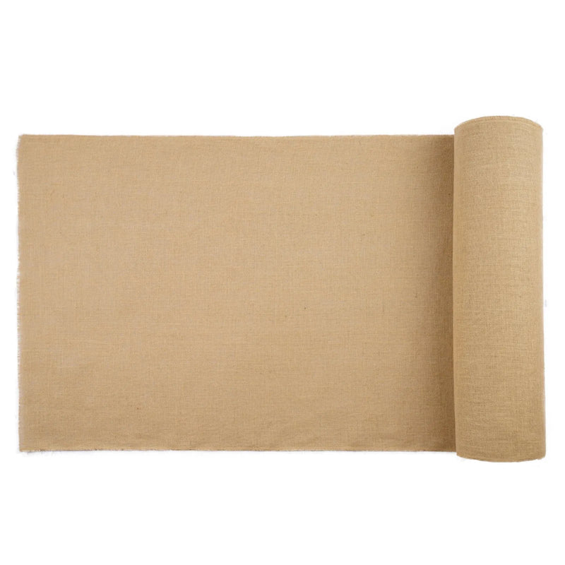 VEVOR džutas auduma rullis 102 cm x 91,4 m un 50 x 50 augsta blīvuma dabīgs plats džutas audums, džutas auduma rullis koku aptīšanai, dekorēšanai, rokdarbiem, kāzām, dārzkopībai un augu un koku aizsardzībai ziemā - ZEMLETES.LV