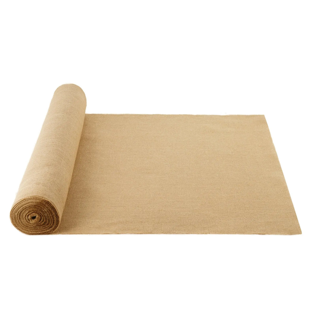 VEVOR džutas auduma rullis, 1016 mm x 45,7 m un 50 x 50 augsta blīvuma plats dabīgās džutas auduma rullis, džutas audums koku aptīšanai, dekorēšanai, rokdarbiem, kāzām, dārzkopībai, augu un koku ziemas aizsardzībai - ZEMLETES.LV