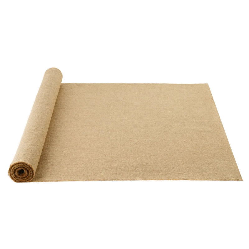 VEVOR džutas auduma rullis, 1016 mm x 9,14 m un 50 x 50 augsta blīvuma plats dabīgās džutas auduma rullis, džutas audums koku aptīšanai, dekorēšanai, rokdarbiem, kāzām, dārzkopībai, augu un koku ziemas aizsardzībai - ZEMLETES.LV