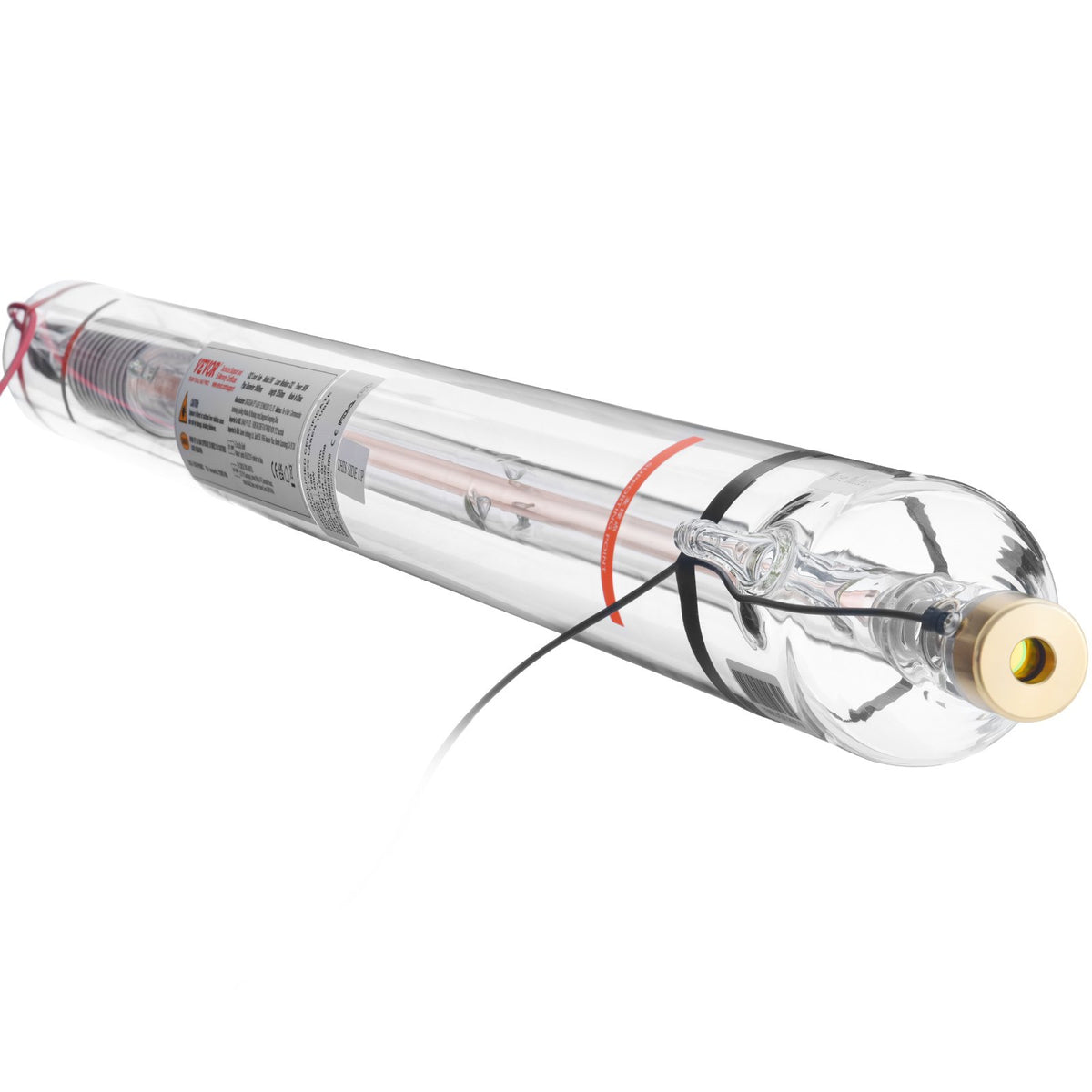 VEVOR CO₂ Laser Tube 90 W, 1250 mm, Borosilicate Glass