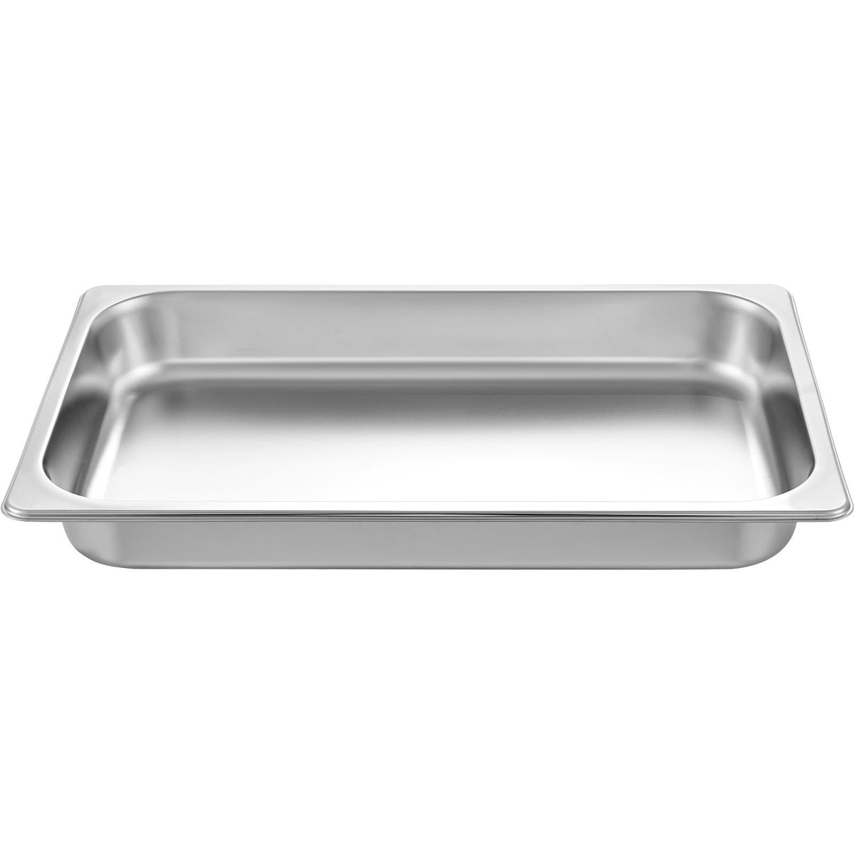 VEVOR GN-nõud 6 tk, 8,5 l, 530 × 325 × 66 mm, roostevaba teras