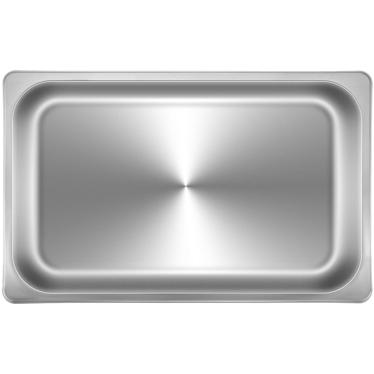 VEVOR GN-nõud 6 tk, 8,5 l, 530 × 325 × 66 mm, roostevaba teras