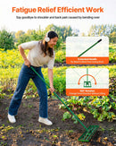 VEVOR zāliena līdzināšanas grābeklis 760 × 254 mm ar 1980 mm tērauda pagarinātu rokturi, izturīgs zāliena līdzinātājs dārzam, golfa zālienam un saimniecībai