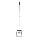 VEVOR zāliena līdzināšanas grābeklis ar 213 cm rokturi, 91,4 × 25,4 cm zemes plāksni, rūsas izturīgs oglekļa tērauda augsnes līdzinātājs ar 3 regulējamiem augstumiem, zāliena līdzināšanas instruments pagalmam un golfa laukumiem