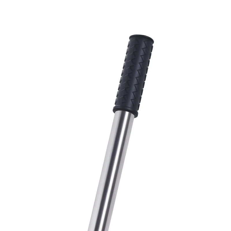 VEVOR uzlabots zāliena līdzināšanas grābeklis ar rullīti, 1220 × 254 mm nerūsējošā tērauda līdzinātājs ar 2130 mm regulējamu rokturi, izturīgs dārza līdzināšanas instruments zālienam un golfa laukumiem