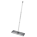 VEVOR uzlabots zāliena līdzināšanas grābeklis ar rullīti, 1220 × 254 mm nerūsējošā tērauda līdzinātājs ar 2130 mm regulējamu rokturi, izturīgs dārza līdzināšanas instruments zālienam un golfa laukumiem