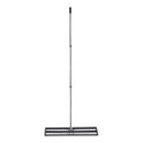 VEVOR uzlabots zāliena līdzināšanas grābeklis ar rullīti, 1220 × 254 mm nerūsējošā tērauda līdzinātājs ar 2130 mm regulējamu rokturi, izturīgs dārza līdzināšanas instruments zālienam un golfa laukumiem