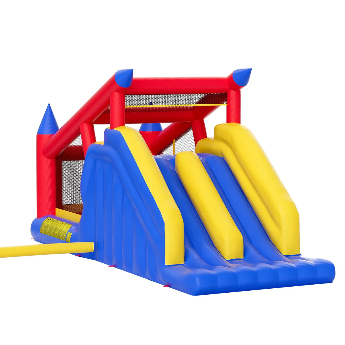 VEVOR Inflatable Bouncy Castle with Slide and Blower, 4.65 × 2.59 × 2.34 m, 3–8 Years
