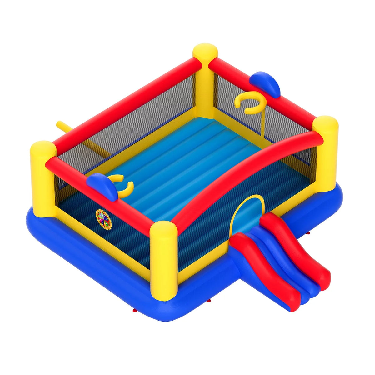 VEVOR Inflatable Bouncy Castle with Slide and Blower, 4.50 × 4.39 × 2.03 m, 3–10 Years