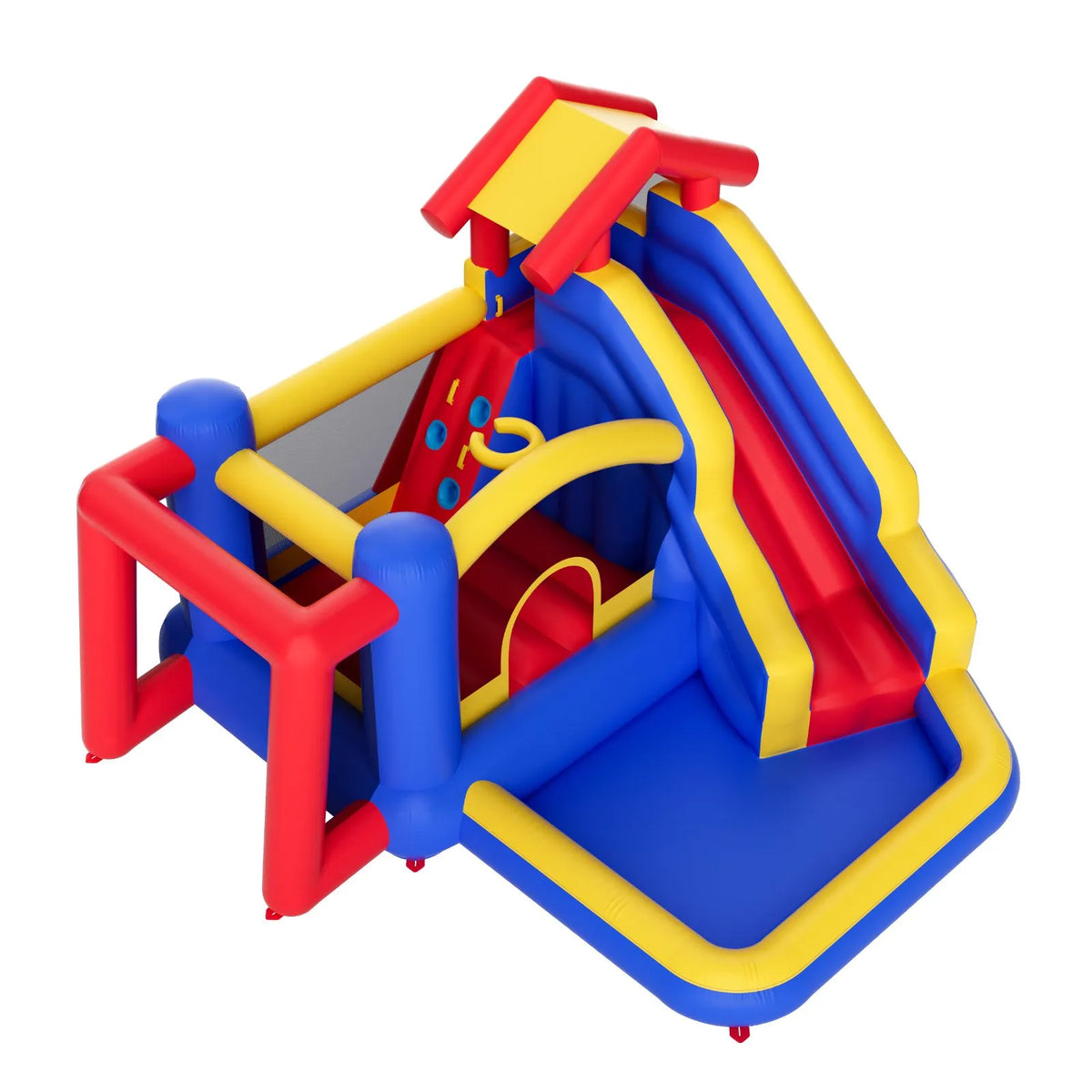 VEVOR Inflatable Bouncy Castle with Slide and Blower, 3.33 × 3.38 × 2.31 m, Ages 3–8