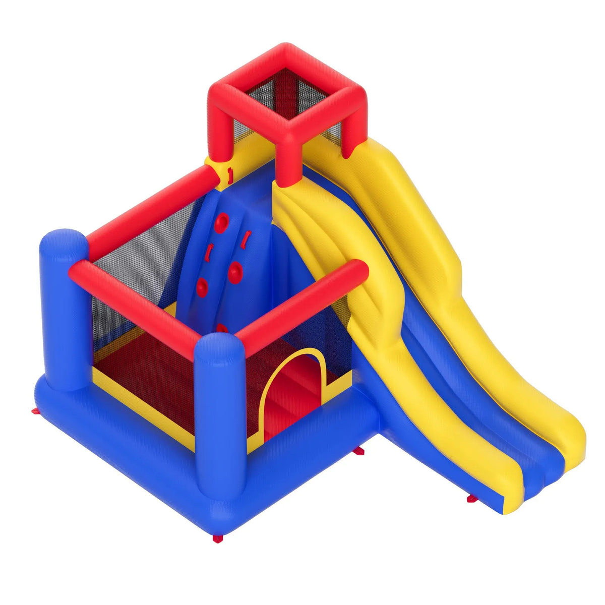 VEVOR Inflatable Bouncy Castle with Slide and Blower, 3.40 × 2.59 × 2.31 m, 3–8 Years