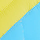 VEVOR Piepūšamā batuta pils ar ūdens slidkalniņu 3,81 × 3,99 × 1,98 m, ar lēkāšanas zonu, basketbola grozu, šļakatu baseinu un ūdens riņķa mešanu, paredzēta 3–4 bērniem vecumā no 3 līdz 8 gadiem