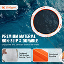 VEVOR uzpūšamā peldošā platforma, ø3,05 m ar ø2,44 m tramplīna tīkla baseinu, neslīdoša ūdens platforma ar pārnēsājamo somu un noņemamu kāpnīti, piemērota baseinam un pludmales atpūtai