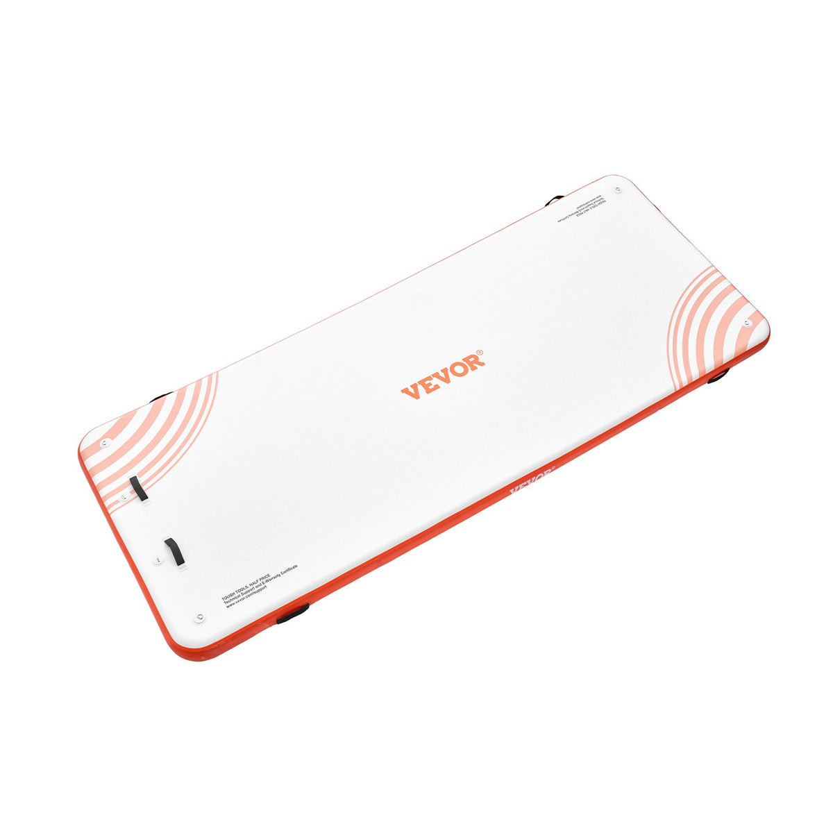 VEVOR piepūšamā peldošā platforma ar kāpnēm, 4,57 × 1,83 m