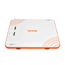 VEVOR 1,83 × 1,52 m piepūšama peldoša platforma - neslīdoša ūdens platforma ar pārnēsājamu somu un noņemamām kāpnēm, peldoša sala pludmalei, baseinam un okeānam