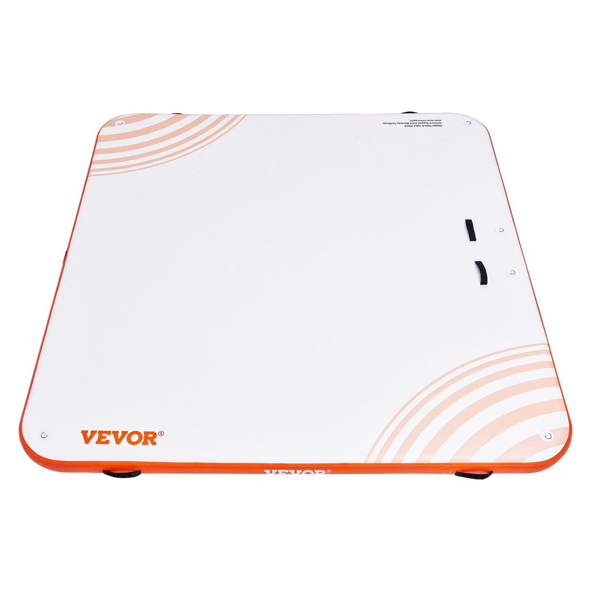 VEVOR надувная плавающая платформа с лестницей, 2,13 × 2,13 м
