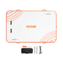 VEVOR piepūšamā peldošā platforma, 2,44 x 1,52 m, ar neslīdošu virsmu, pārnēsājamu somu un noņemamu kāpni — peldoša sala baseinam, pludmalei, okeānam