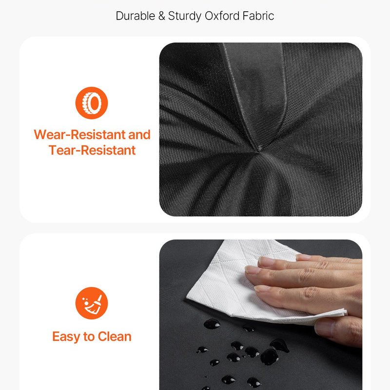 VEVOR 9 x 6 x 4m piepūšamā telts, ideāli piemērota āra ballītēm, pasākumiem vai jebkuram citam notikumam, kas prasa unikālu un stilīgu vidi. Iekļauts apgaismojums, kas piešķir papildus atmosfēru jūsu pasākumam.