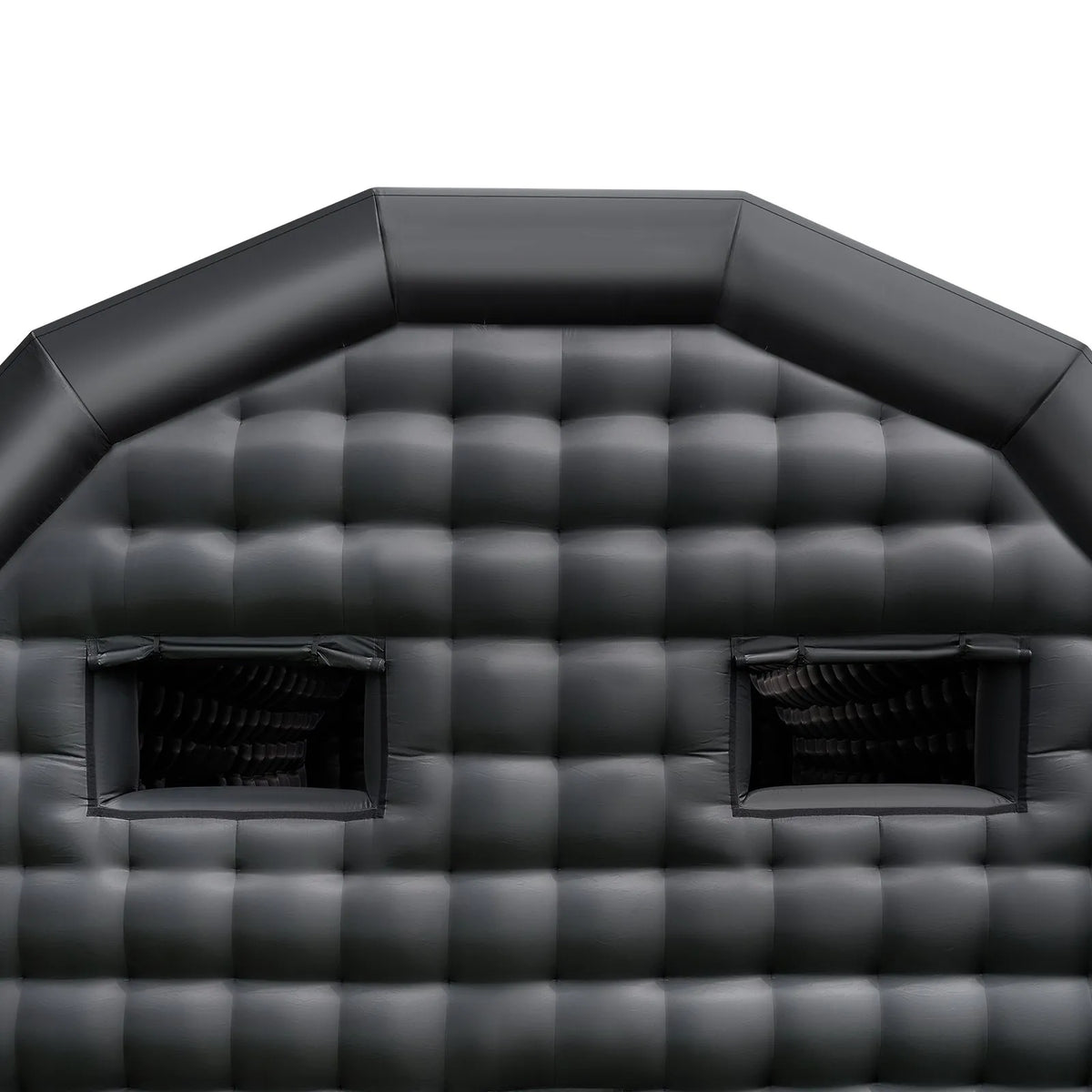 9 × 6 × 4 m Inflatable Party Tent with 1100 W Air Blower and Sandbags, Ventilated Inflatable Tent with 2 Windows, Inflatable Cube Space for Events, Birthdays and Weddings