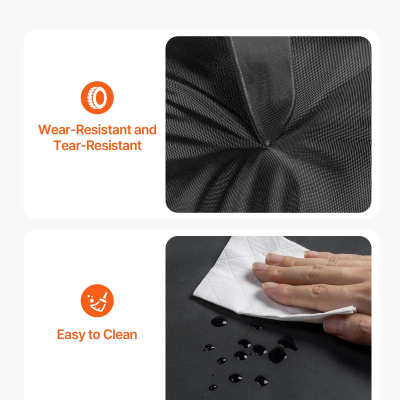 9 × 6 × 4 m piepūšama ballīšu telts ar 1100 W gaisa pūtēju un smilšu maisiem, ventilējama piepūšamā telts ar 2 logiem, piepūšama kuba tipa telpa pasākumiem, dzimšanas dienām un kāzām