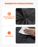 9 × 6 × 4 m piepūšama ballīšu telts ar 1100 W gaisa pūtēju un smilšu maisiem, ventilējama piepūšamā telts ar 2 logiem, piepūšama kuba tipa telpa pasākumiem, dzimšanas dienām un kāzām