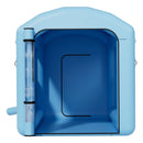 VEVOR piepūšamā krāsošanas kabīne, 3 × 2,5 × 2,5 m, ar 550 W jaudīgu gaisa pūtēju un gaisa filtrācijas sistēmu, apaļš jumts ar gaismas āķi, paredzēta velosipēdu, motociklu un mēbeļu krāsošanai.