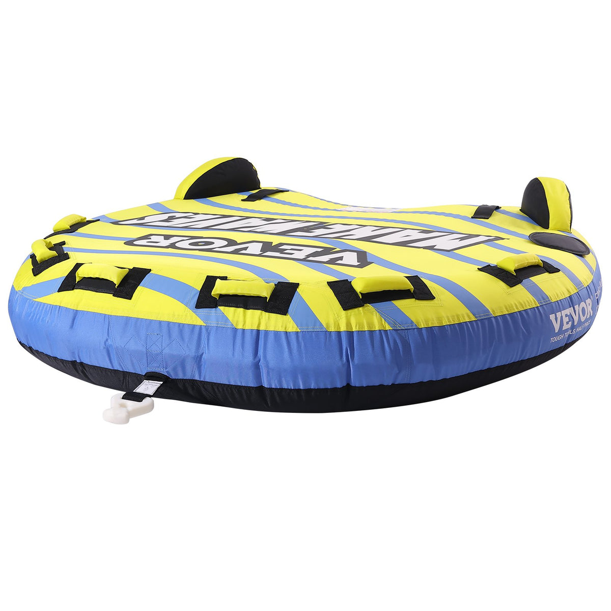 VEVOR Towable Water Tube with Baffle Wings 158 cm, 1-3 Person, 231 kg