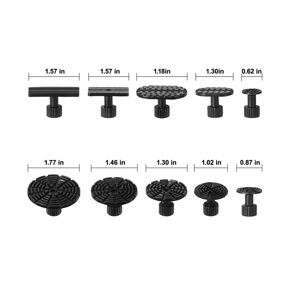 VEVOR 107-Piece Car Body Dent Repair Tool Kit, Auto Body Dent Puller, Bridge Lifter, Paintless Hail Damage Repair Set