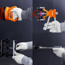 VEVOR 107 gabalu automobiļa virsbūves dentu remonta rīku komplekts, Automobiļa virsbūves dentu izvelcējs, Tiltu pacēlājs, Beznoglējuma krusas bojājumu remonta komplekts