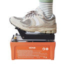 Pneimohidrauliskais sūknis 6895 bar ar 1,9 L tvertni, eļļļas izeja NPT 10 mm, ieeja NPT 6,4 mm, 2 m šļūtene, kājas pedāļa vadība, piemērots auto virsbūves rāmja labošanas iekārtām un vilkšanas statņiem, oranžs