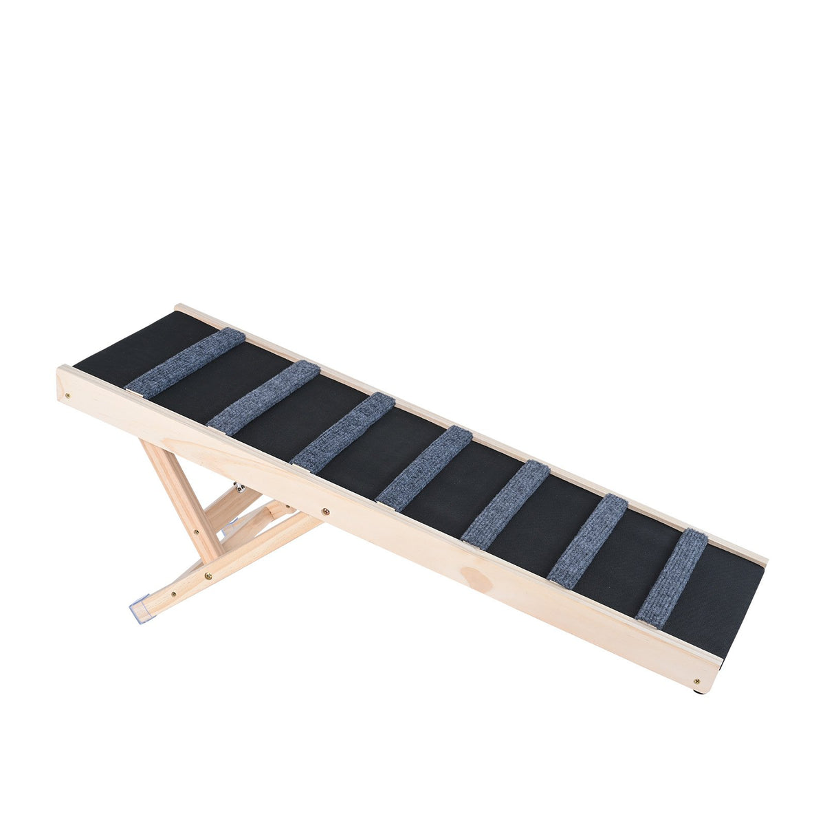 VEVOR kokkupandav puidust koerarambid, 100 cm, reguleeritav kõrgus 38–56 cm